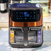 Hui-ning Hot selling air fryer with digital display and easy to touch air fryer with stainless steel