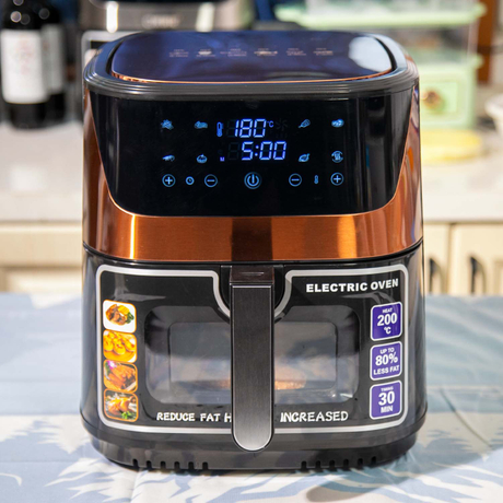 Hui-ning Hot selling air fryer with digital display and easy to touch air fryer with stainless steel