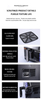 10.5L large capacity non stick power off protection, fully electric oven, air fryer with visible window